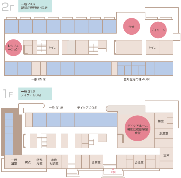 啓寿園 平面図